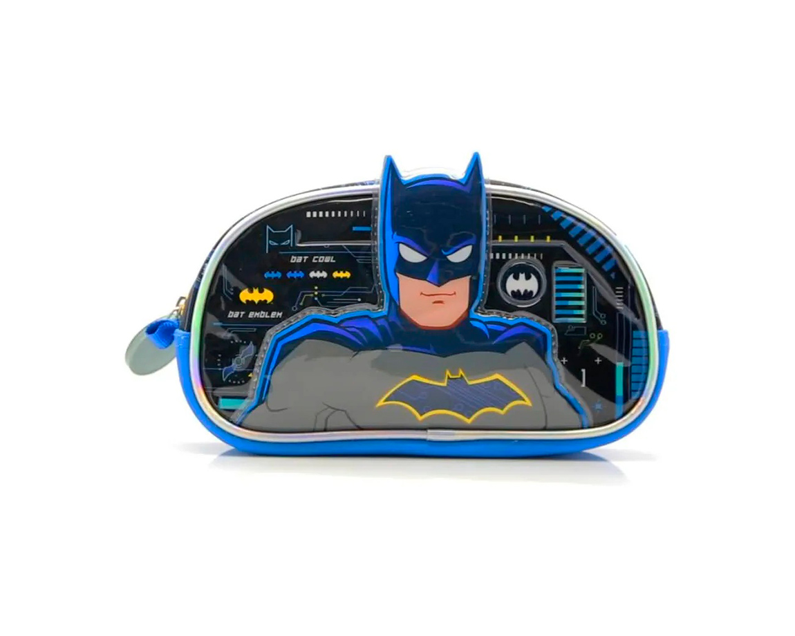 CARTUCHERA CRESKO LJ250 BATMAN 3D 1 CIERRE