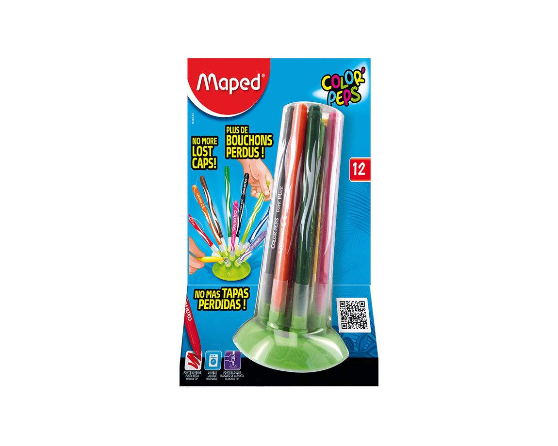 MARCADOR MAPED JUNGLE x 12 U. INNOVATION