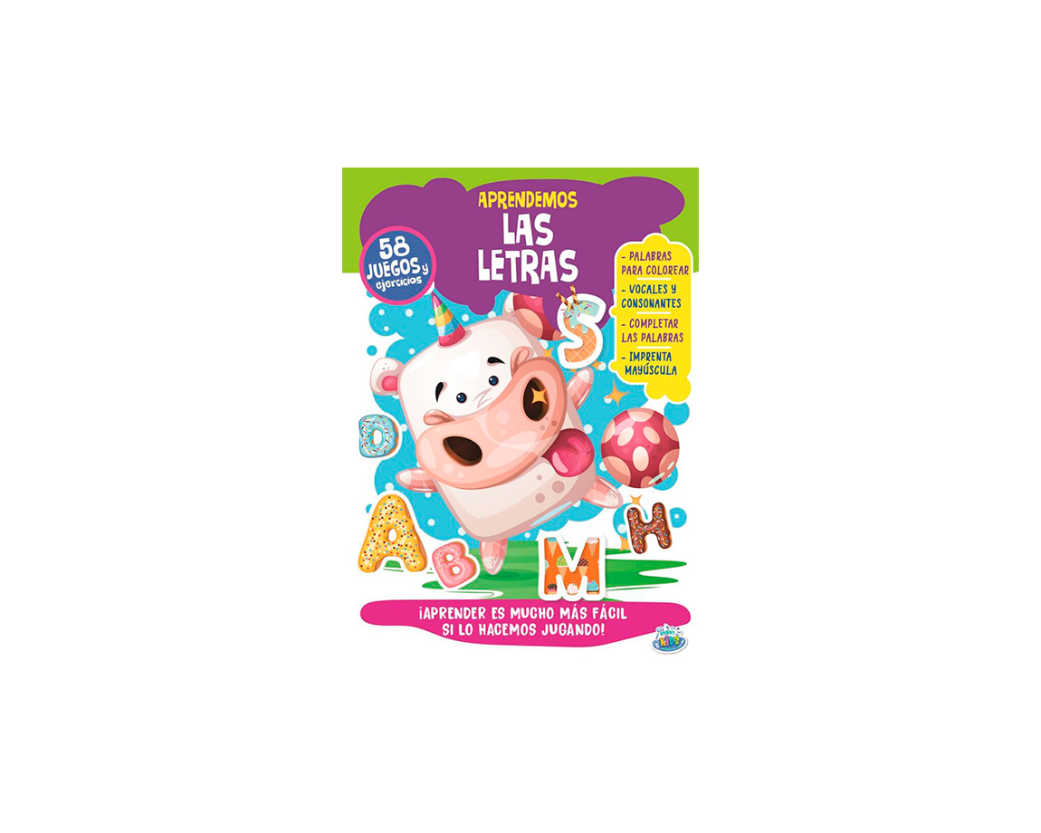 LIBROS SCHOOL FUN PLOW BK-255 APRENDEMOS LAS FORMAS Y LAS LETRAS