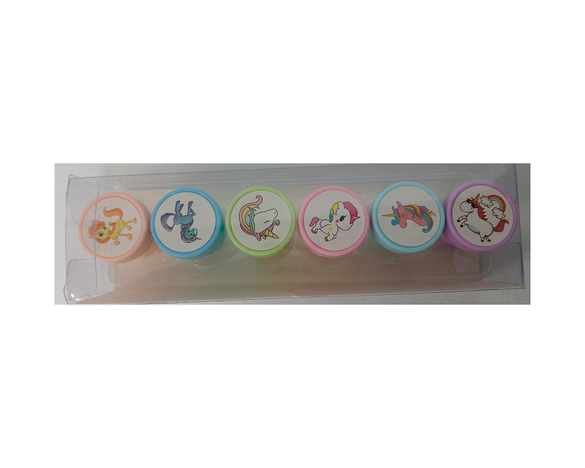 SELLOS COLOURS 24932 UNICORNIO X 6 BLISTER