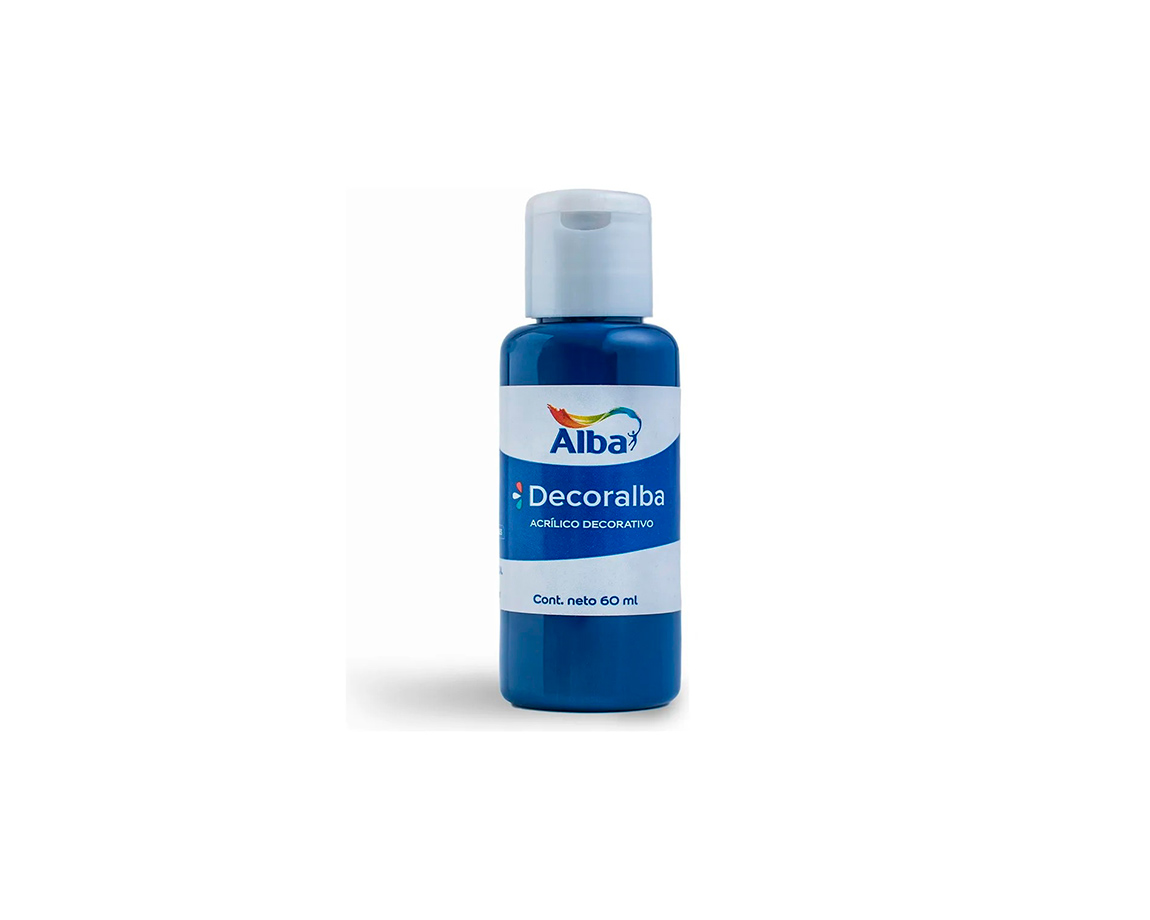 ACRILICO DECORALBA 447 x60ML. AZUL NOCHE -NUEVO-