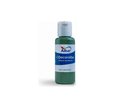 ACRILICO DECORALBA 455 x60ML. VERDE PRADERA -NUEVO-
