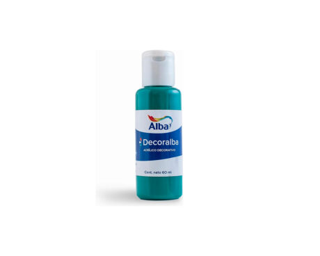 ACRILICO DECORALBA 456 x60ML. VERDE ESMERALDA -NUEVO-