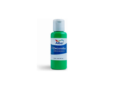 ACRILICO DECORALBA 457 x60ML. VERDE MEDIANO -NUEVO-