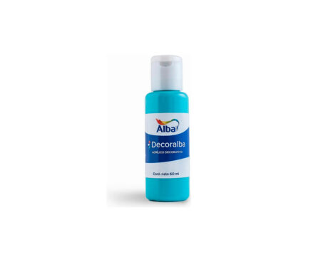 ACRILICO DECORALBA 459 x60ML. TURQUESA -NUEVO-