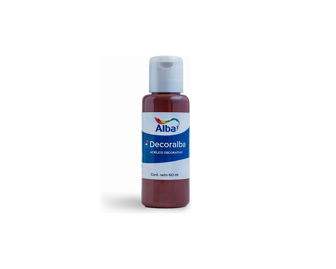 ACRILICO DECORALBA 464 x60ML. TIERRA SIENA TOSTADA -NUEVO-