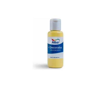 ACRILICO DECORALBA 472 x60ML. AMARILLO LIMON -NUEVO-