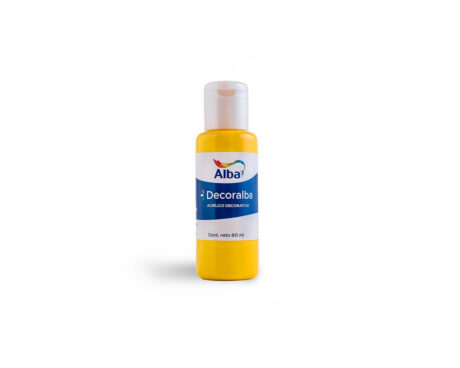 ACRILICO DECORALBA 473 x60ML. AMARILLO BRILLANTE -NUEVO-