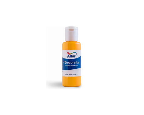 ACRILICO DECORALBA 475 x60ML. AMARILLO ORO -NUEVO-