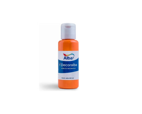 ACRILICO DECORALBA 482 x60ML. ANARANJADO -NUEVO-