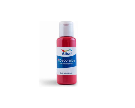 ACRILICO DECORALBA 487 x60ML. BORGOÑA -NUEVO-