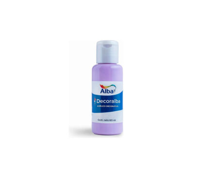 ACRILICO DECORALBA 490 x60ML. JACARANDA -NUEVO-