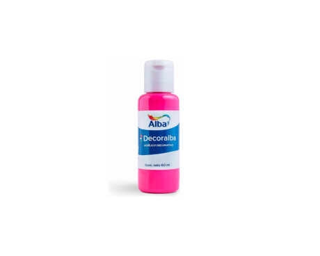 ACRILICO DECORALBA 496 x60ML. MAGENTA CROMO INTENSO -NUEVO-