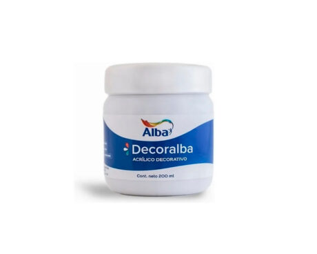 ACRILICO DECORALBA 410 x200ML. BLANCO -NUEVO-