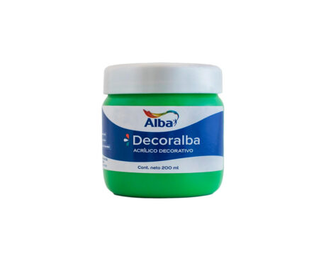 ACRILICO DECORALBA 457 x200ML. VERDE MEDIANO -NUEVO-