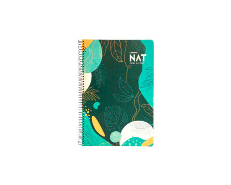 CUADERNO LEDESMA NAT 21x27 SEMIRRIGIDA  80 H L