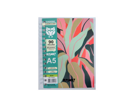 CUADERNO ROME 73195/2 A5 SELVA 90 HOJAS #