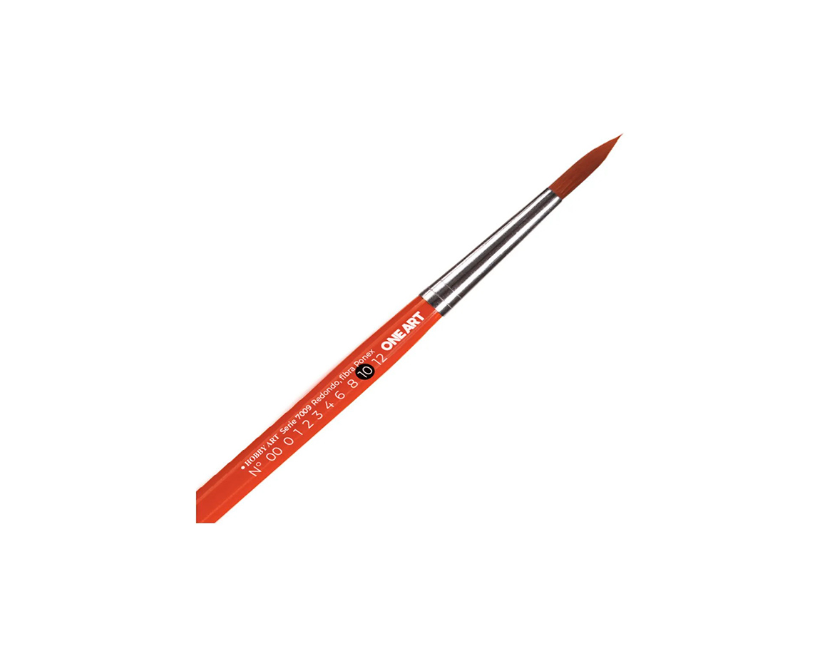 PINCEL HOBBY S-7009 Nro 10 PONEX REDONDO x 6 U.
