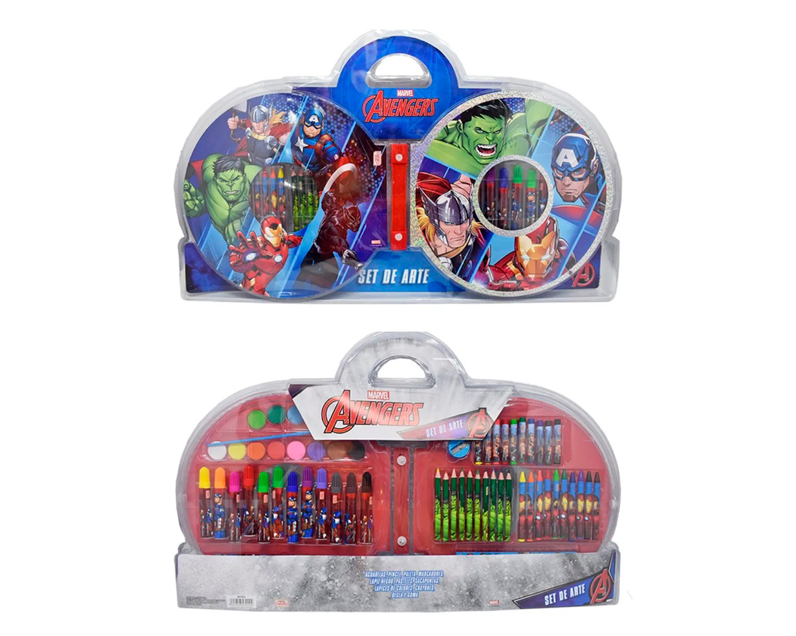 SET ARTE CRESKO SP553 AVENGERS 58 PIEZAS