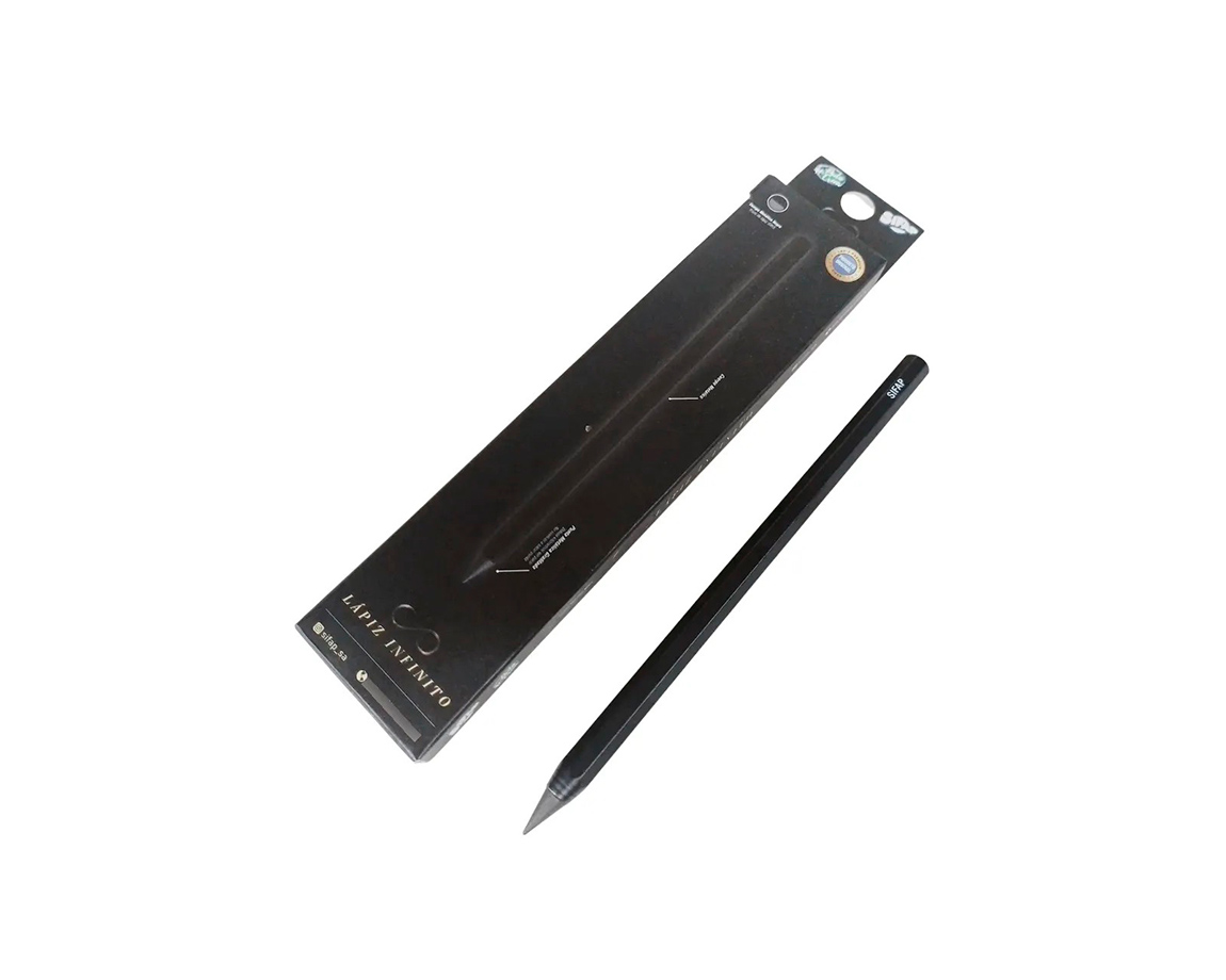 LAPIZ SIFAP INFINITO CUERPO NEGRO x UNID.