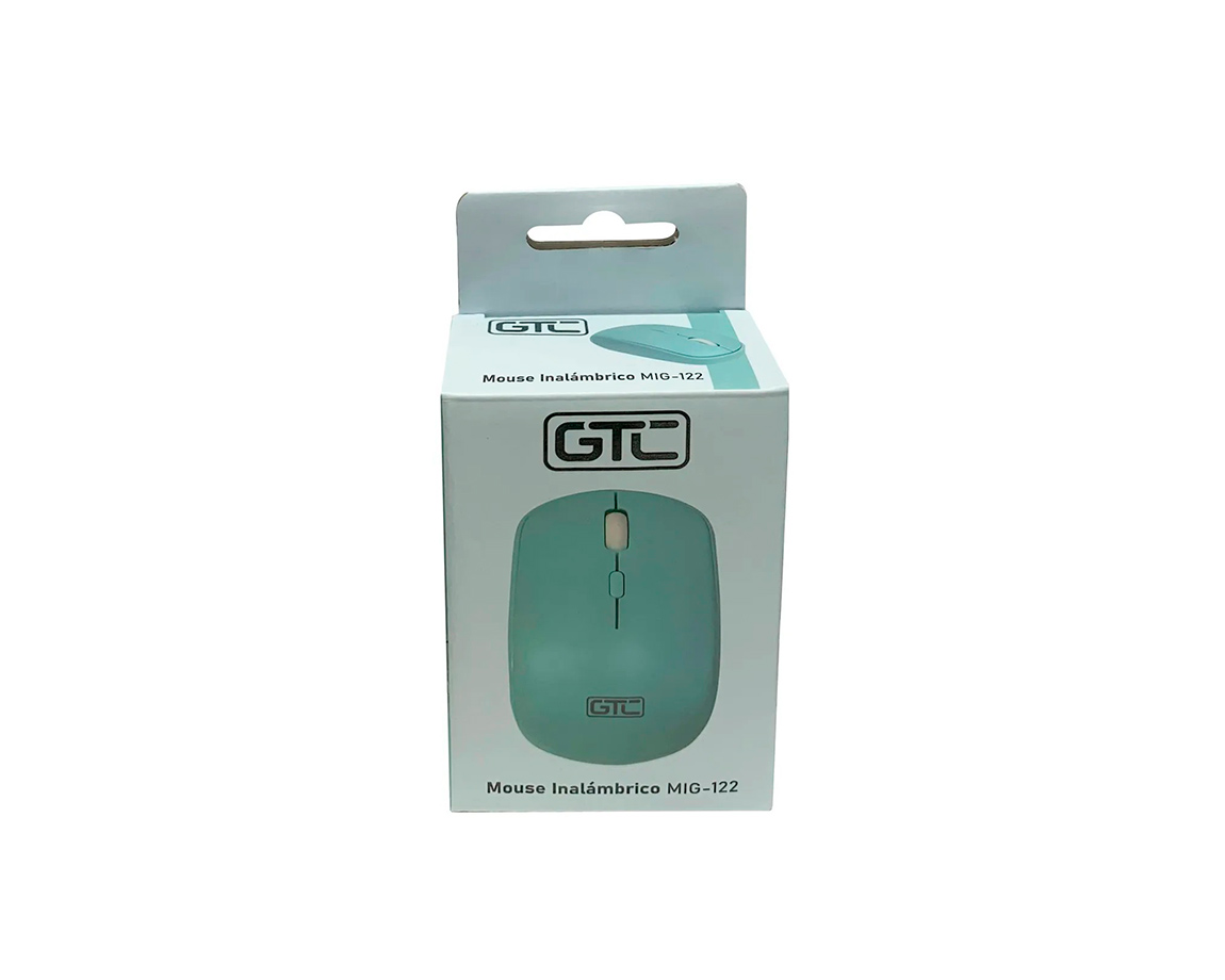 COMPUTACION MOUSE GTC MIG-122 INALAMB. VERDE