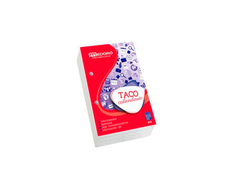 TACO CALENDARIO MEDORO 2027