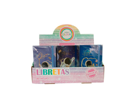 LIBRETA COLOURS 25033 ESPACIAL A6