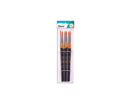 PINCEL OLAMI PI120 Nº00 x 6 U. REDONDO