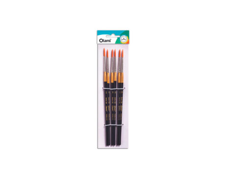 PINCEL OLAMI PI120 Nº0 x 6 U. REDONDO