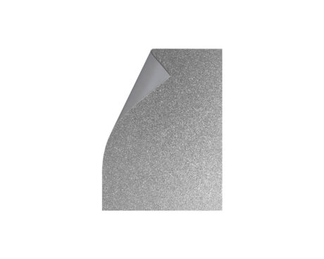 GOMA EVA SUPER GLITTER A4 x 10 U. AUTOADH. PLATA
