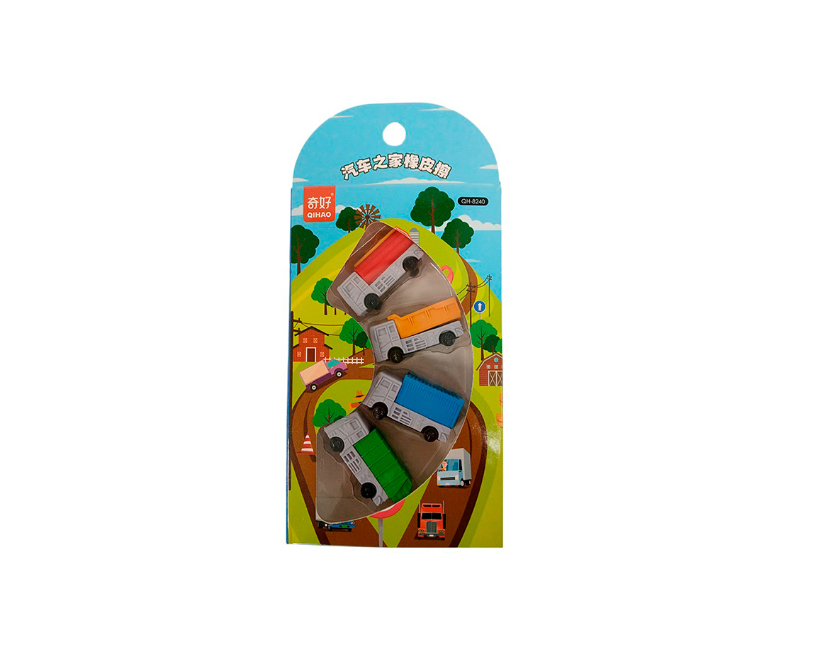 GOMAS COLOURS 25019 CAMIONES EN CAJA