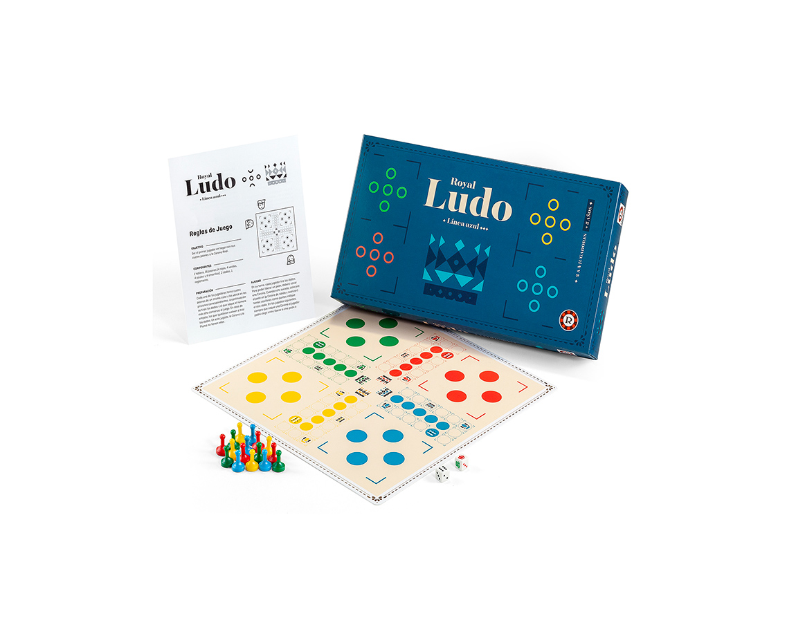 JUGUETE RUIBAL 6117 ROYAL LUDO LINEA AZUL