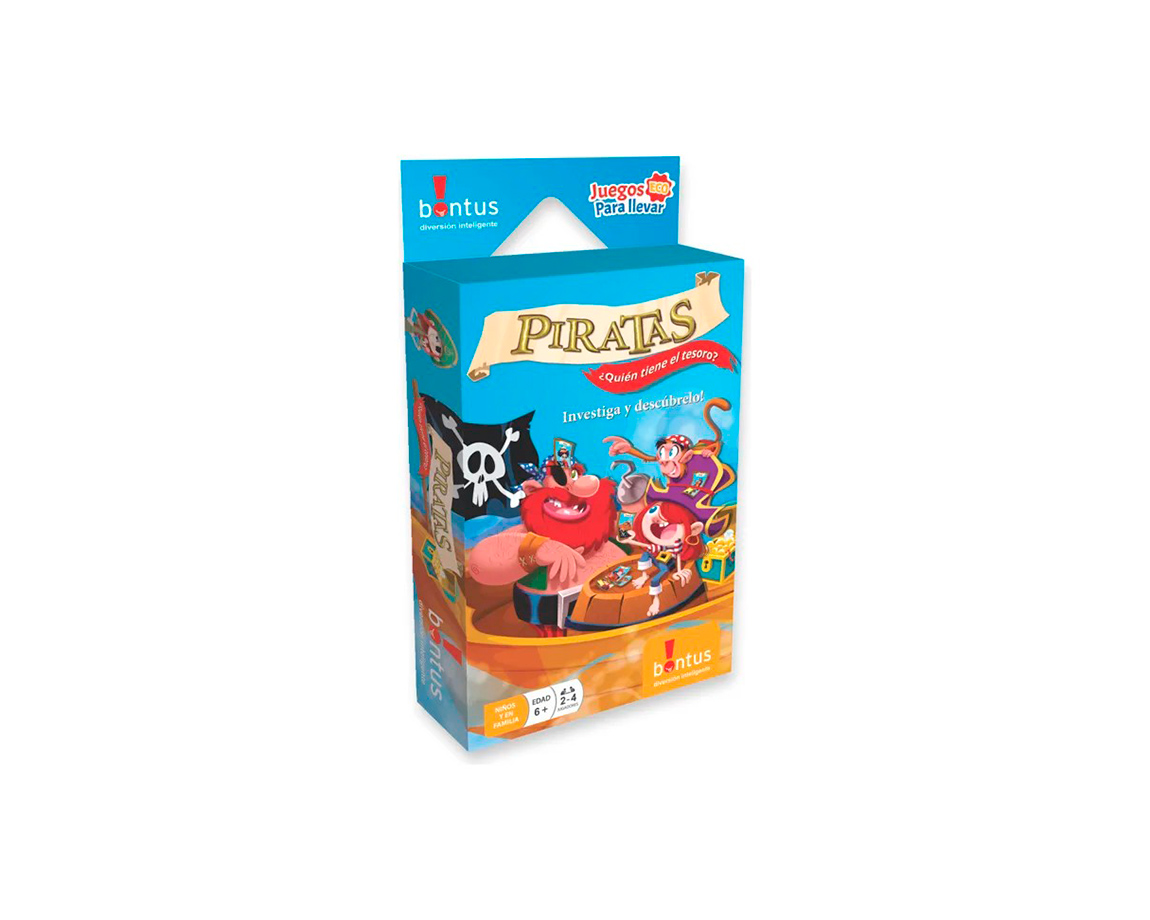 JUGUETE BONTUS 551 PIRATAS! ¿QUIEN TIENE EL TESORO?