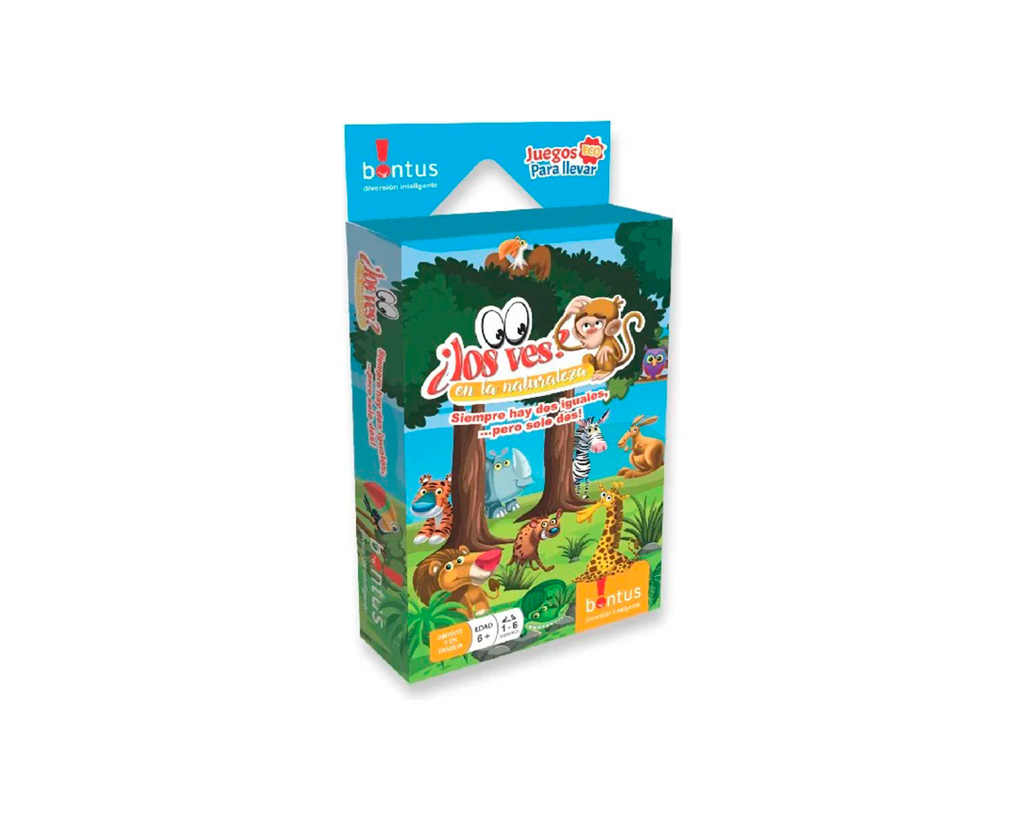 JUGUETE BONTUS 555 LOS VES? EN LA NATURALEZA