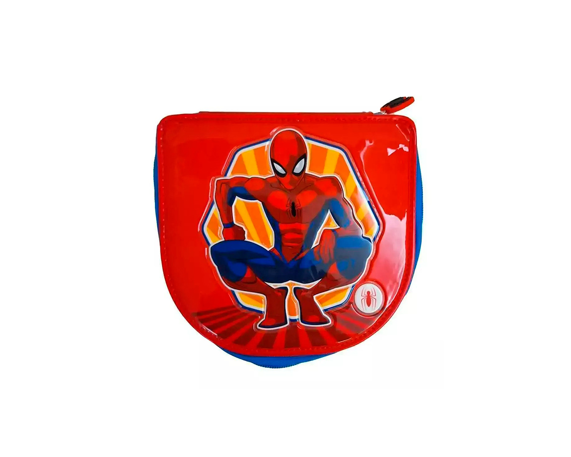 CARTUCHERA CRESKO HA533 SPIDERMAN 1P C/ UTILES