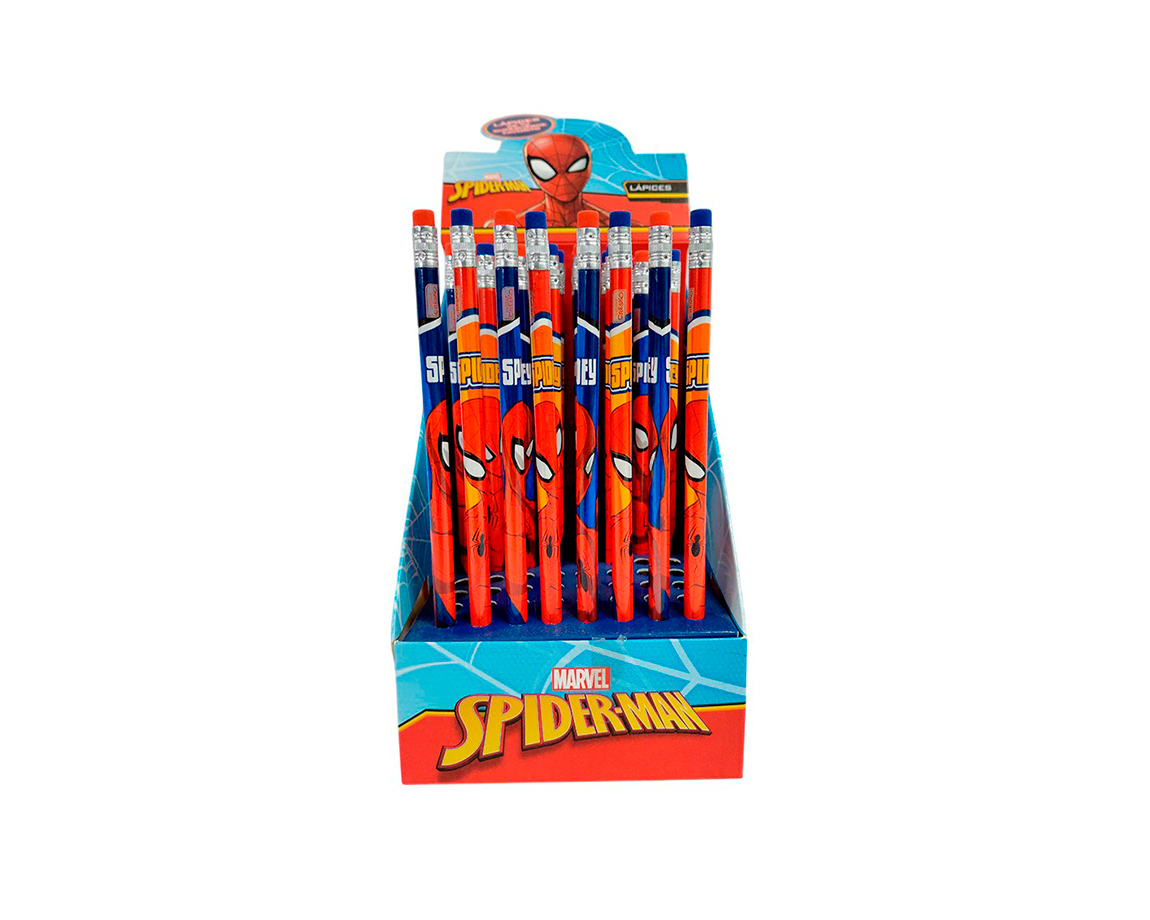 LAPIZ CRESKO HA452 SPIDERMAN C/GOMITA
