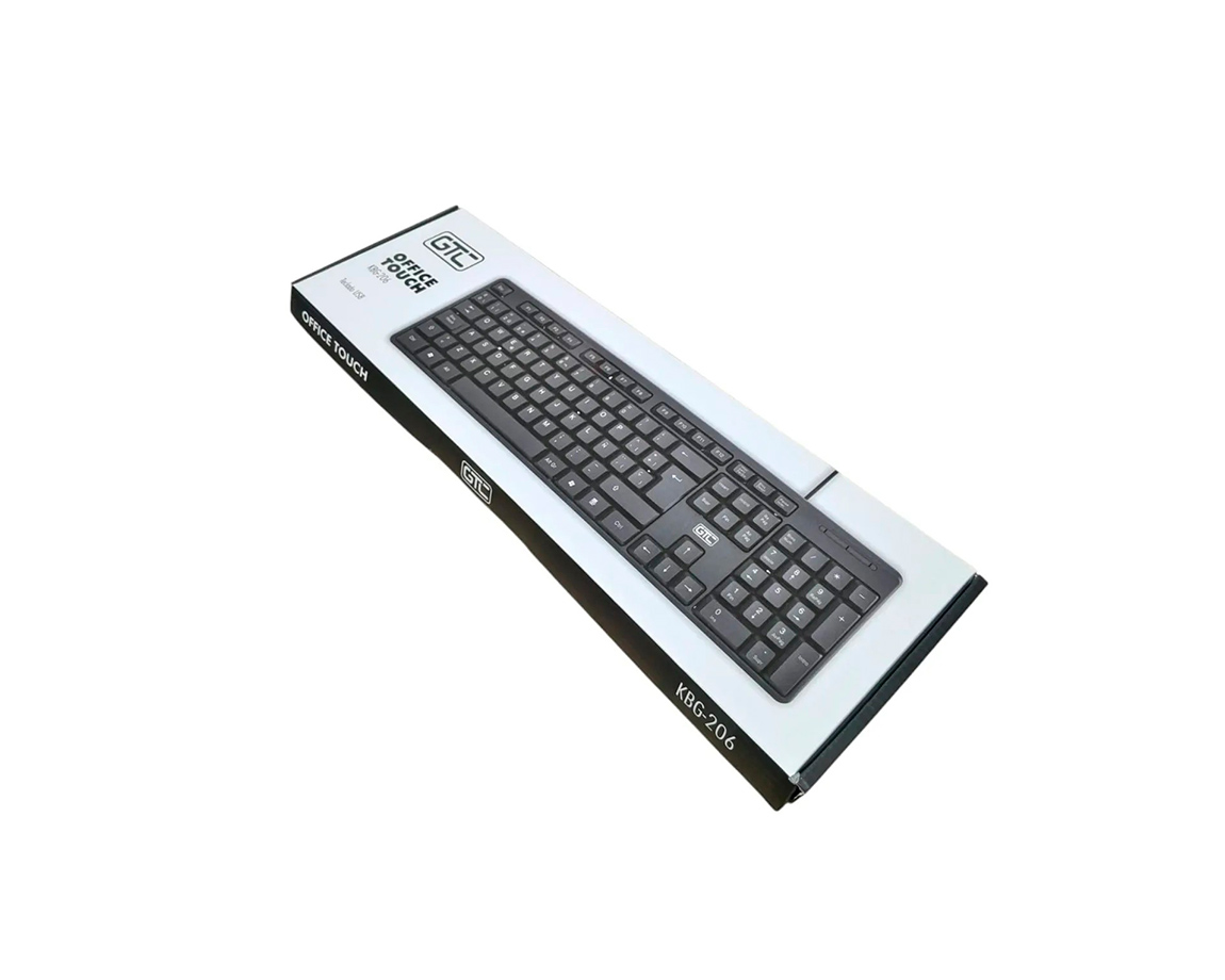 COMPUTACION TECLADO KBG-206 GTC STANDARD USB