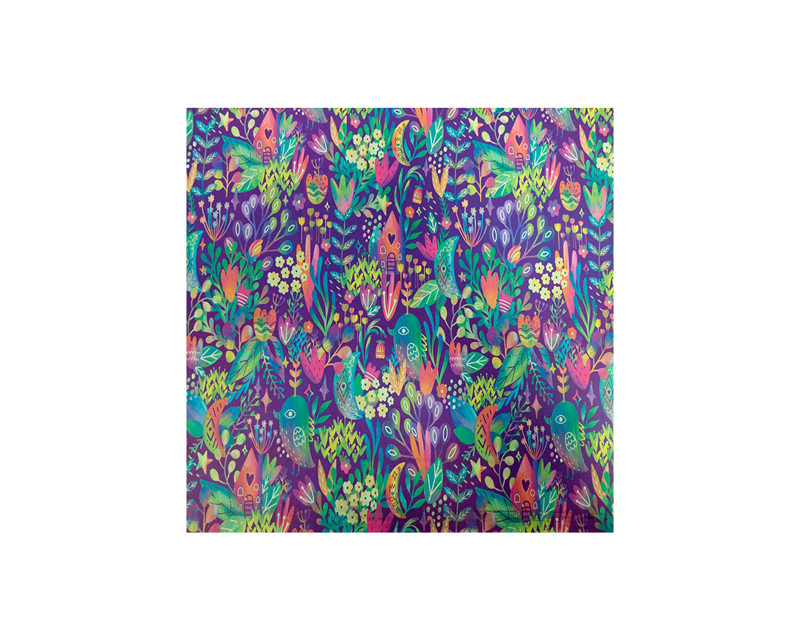 PAPEL REGALO MAG 5064 FAIRY GARDEN