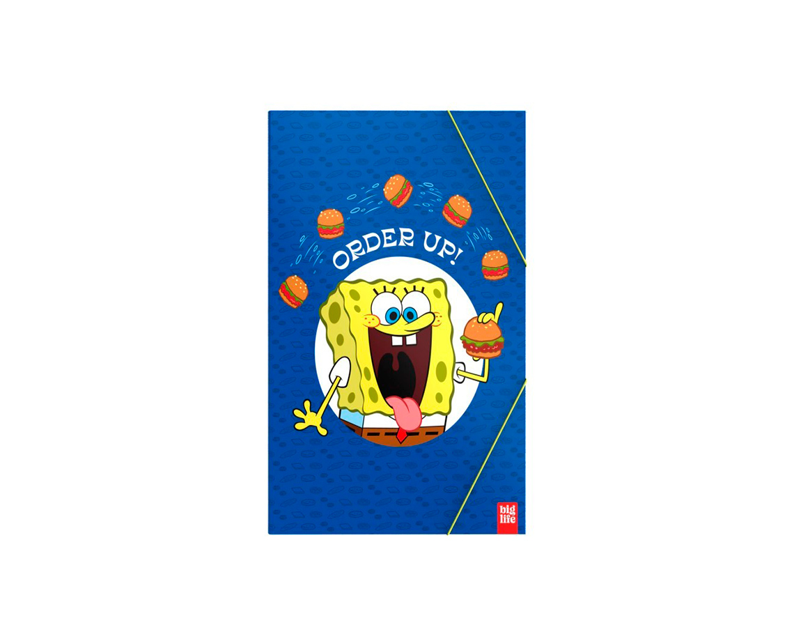 CARPETA PPR 3 SOLAPAS BOB ESPONJA L5CESBBE