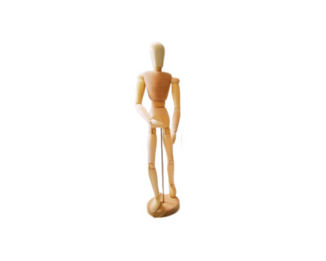 MUÑECO ARTICULADO 40CM MADERA