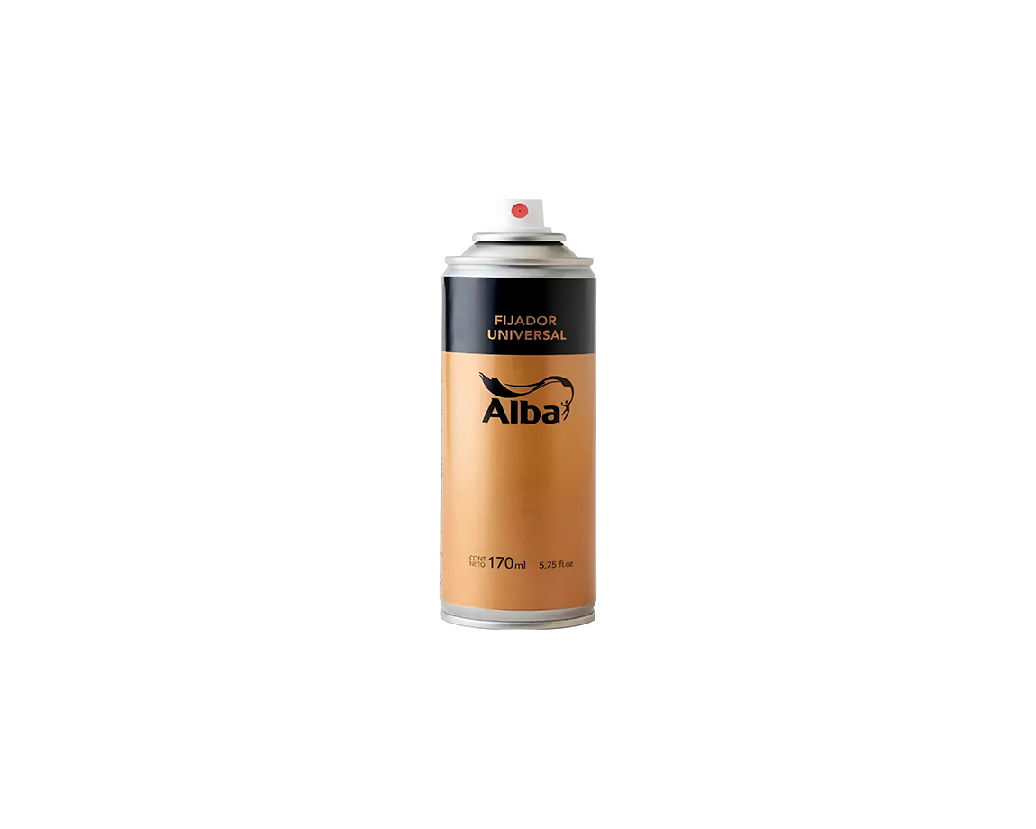 ACCESORIO ALBA FIJADOR UNIVERSAL AEROSOL x170ml Carboncillos