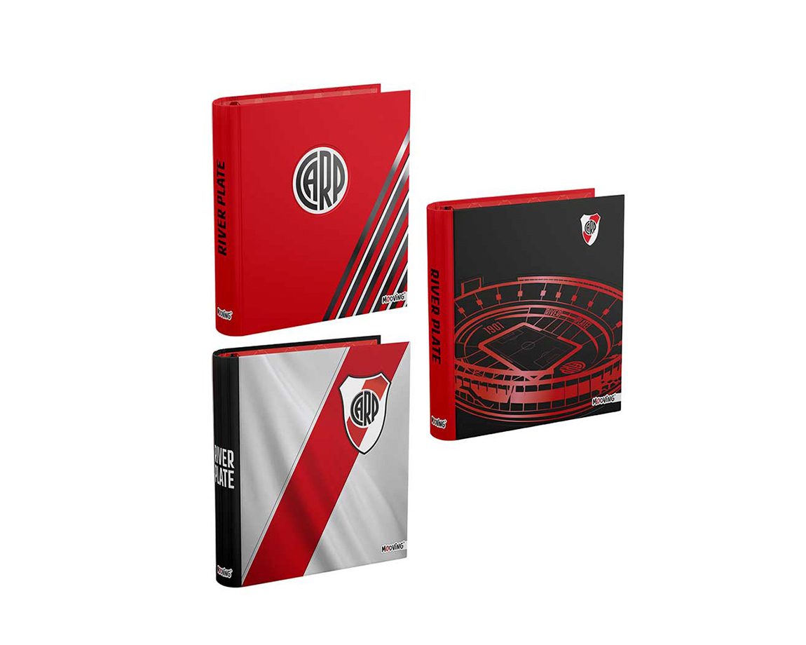 CARPETA MOOVING 340 1001125 RIVER PLATE CARTONE