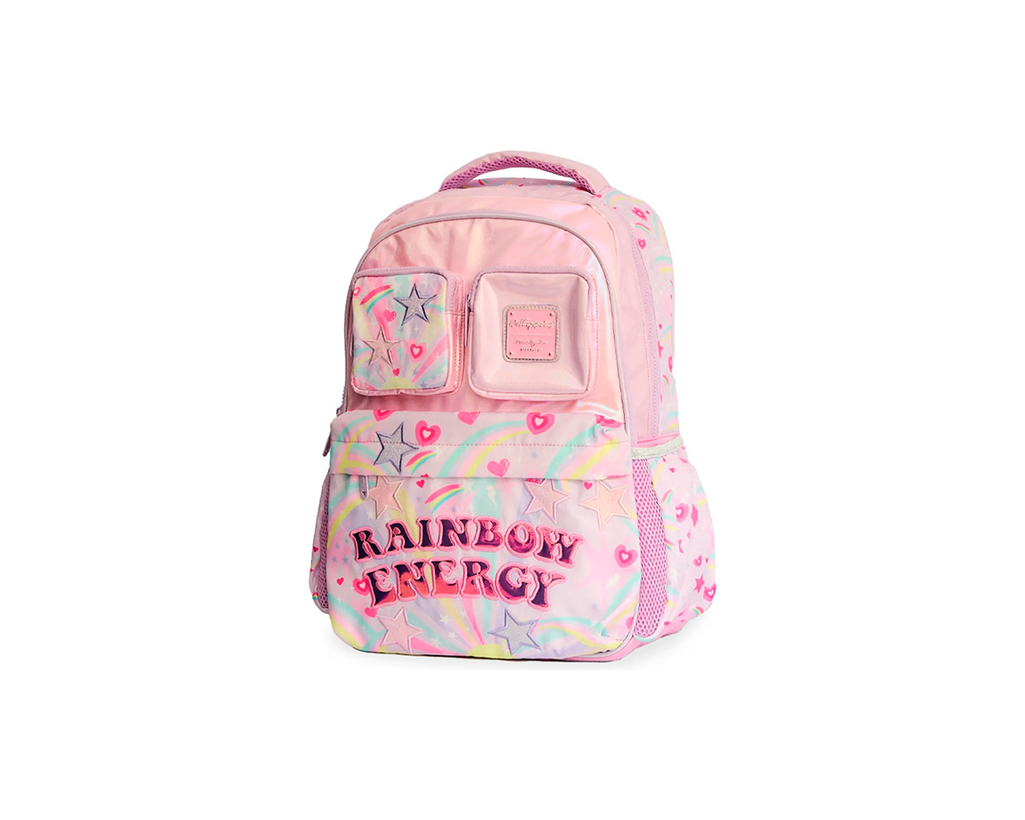 MOCHILA MOOVING 1613425 QUITAPESARES RAINBOW 17P