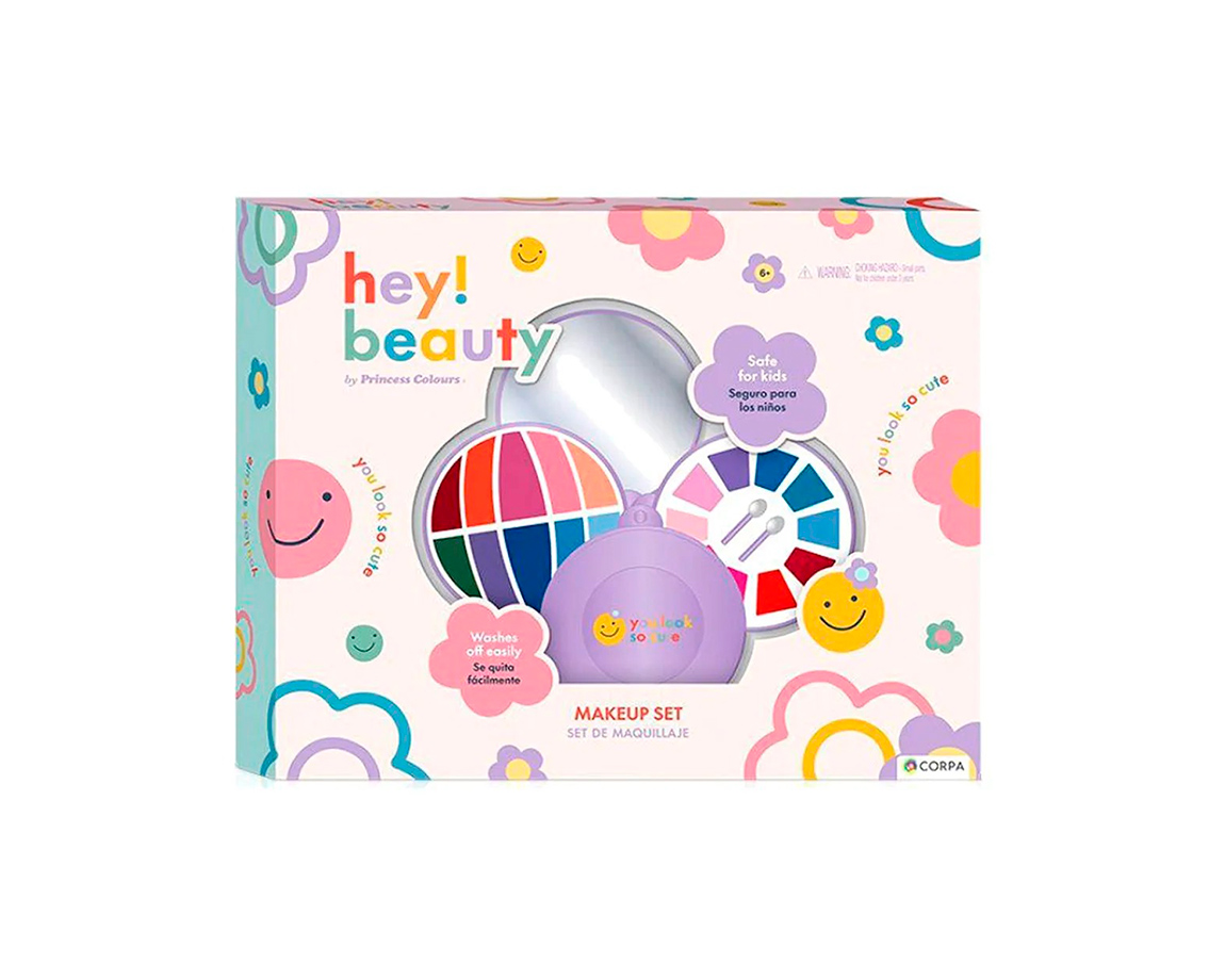 SET HEY! BEAUTY HB5510L MAQUILLAJE RED. DEPLEG. TRIPLE