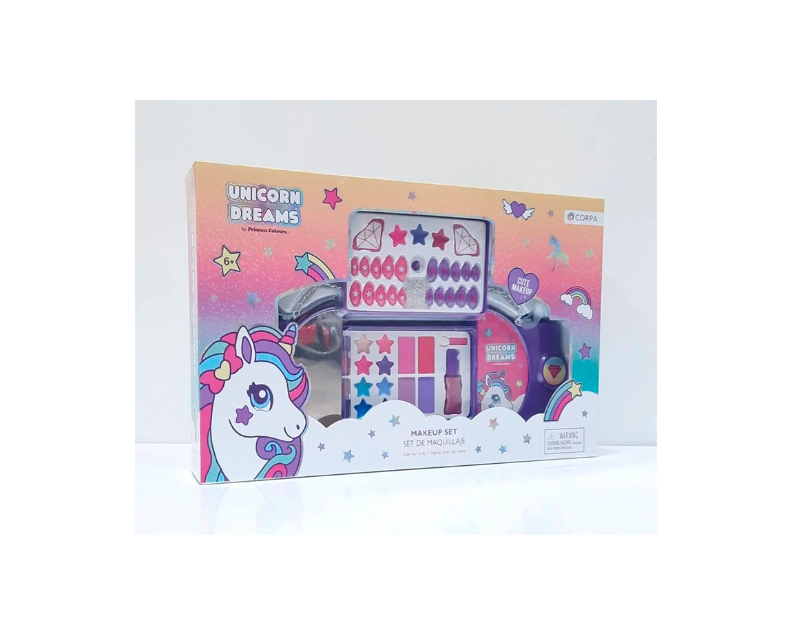SET UNICORN DREAMS UD5506L COSMETICA DEPLEG. DOBLE