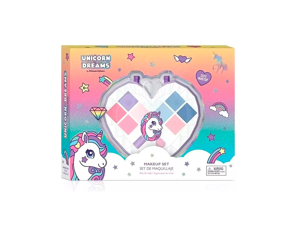 SET UNICORN DREAMS UD5665 CORAZON FACETADO C/MAQ.