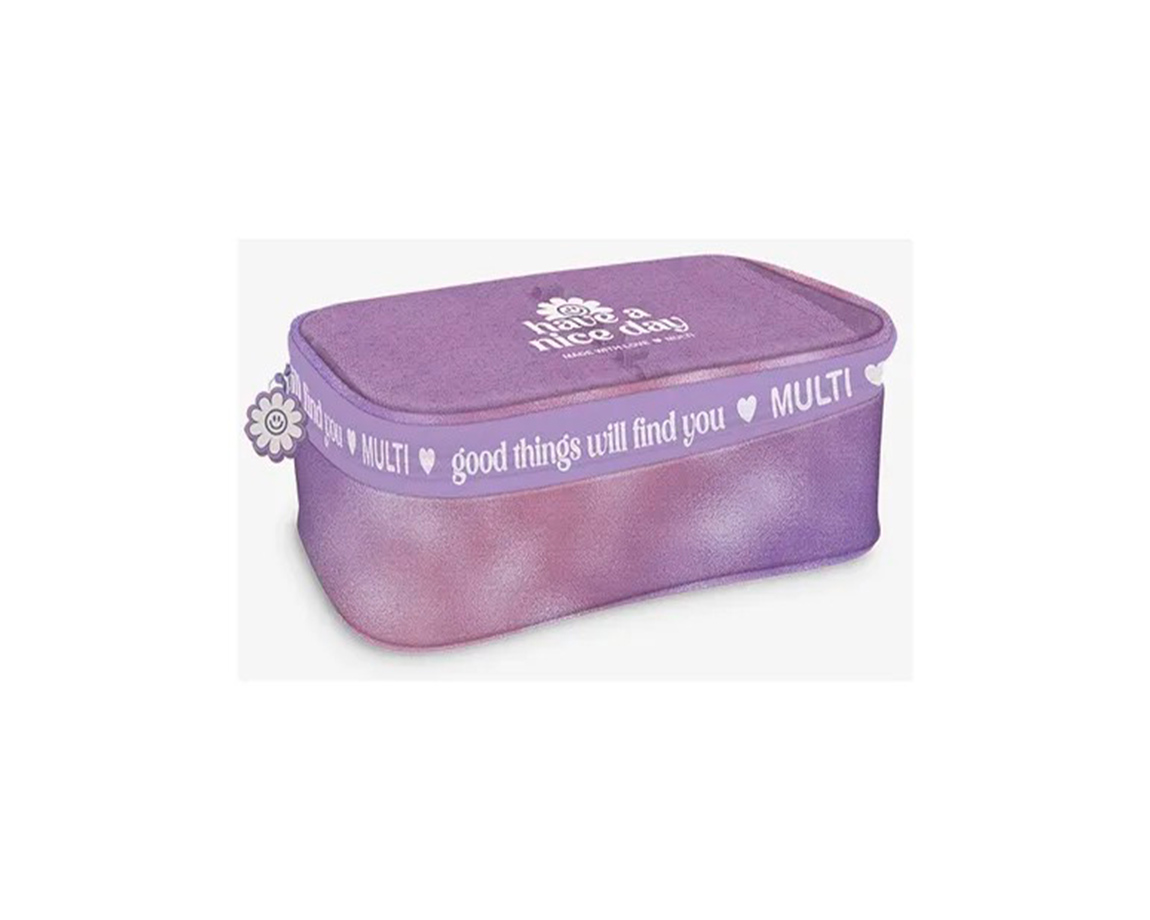 CANOPLA MULTISCOPE 7906-07SW RECT. HAVE A NICE DAY GLITTER