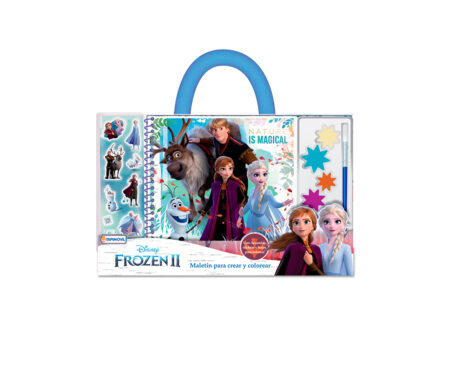 MALETIN ARTE PARA COLOREAR FROZEN DFZ07885