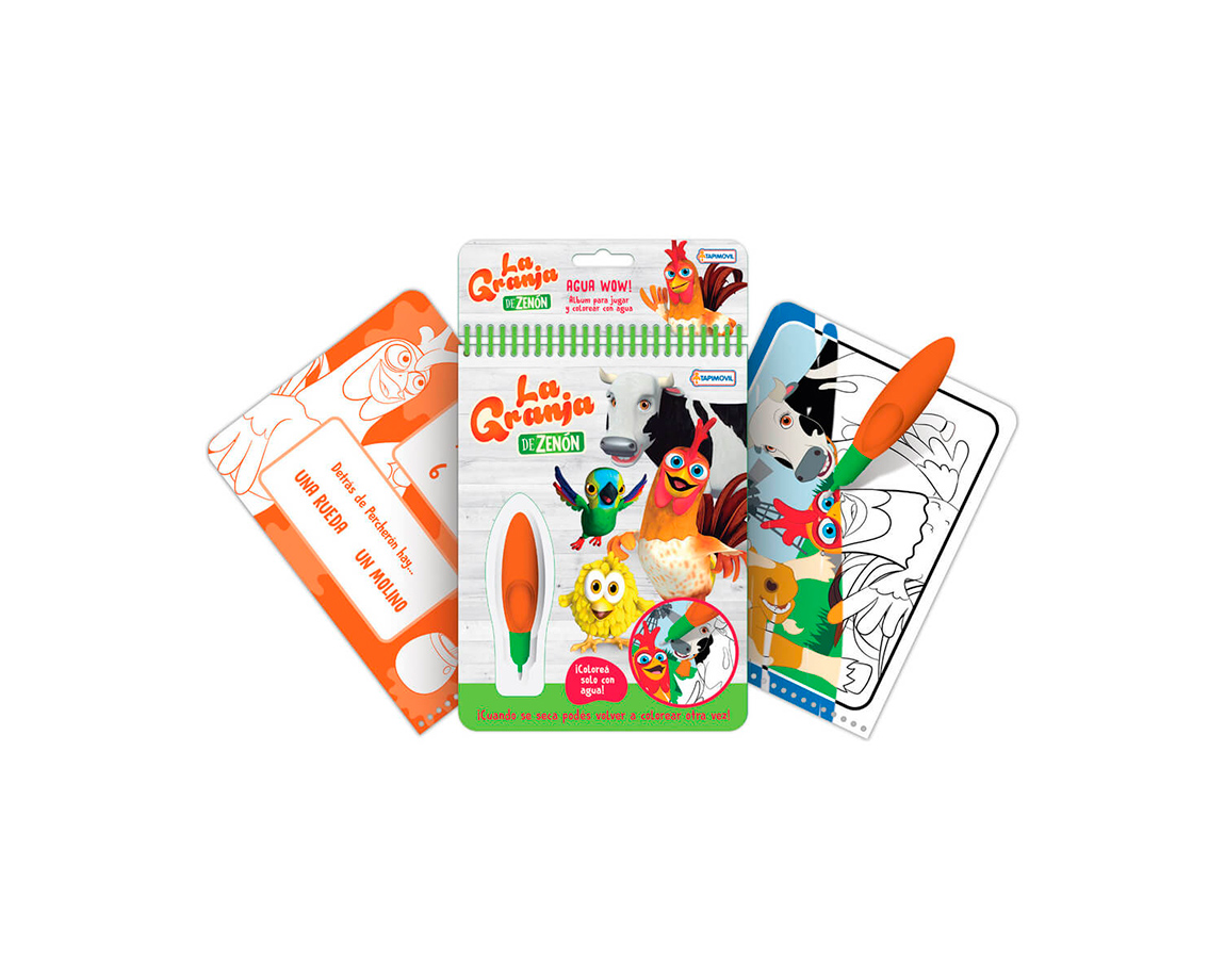 LIBRO ACTIVIDADES LA GRANJA DE ZENON AGUA WOW LCG00632