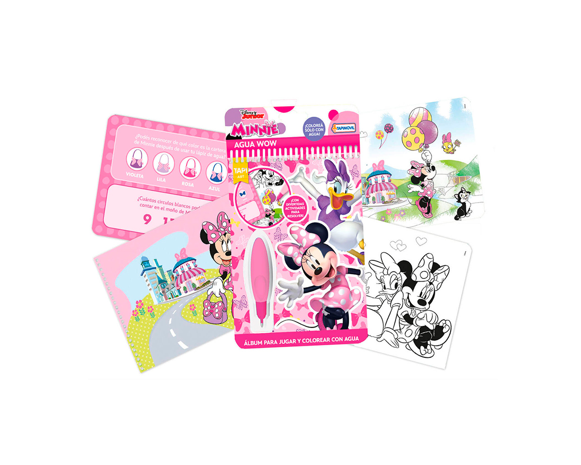 LIBRO ACTIVIDADES MINNIE AGUA WOW DCH07656